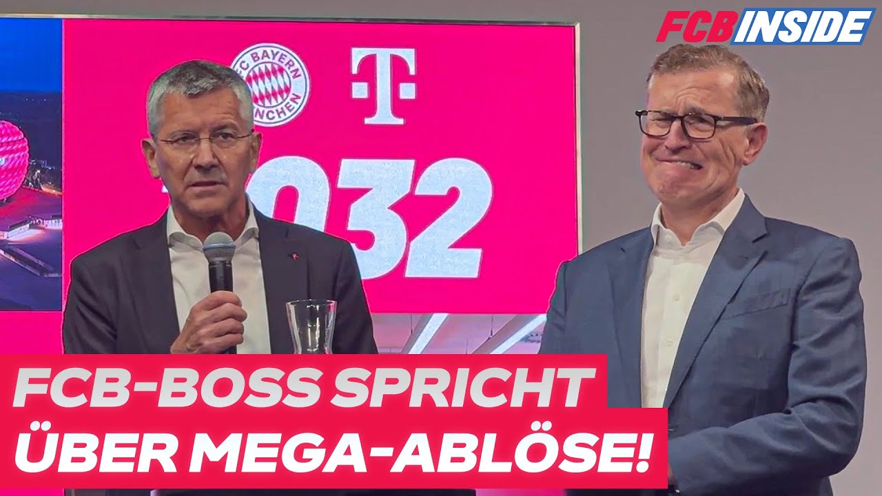 Als Bayern-Boss Hainer über die Diaz-Ablöse spricht, entgleisen Dreesen die Gesichtszüge