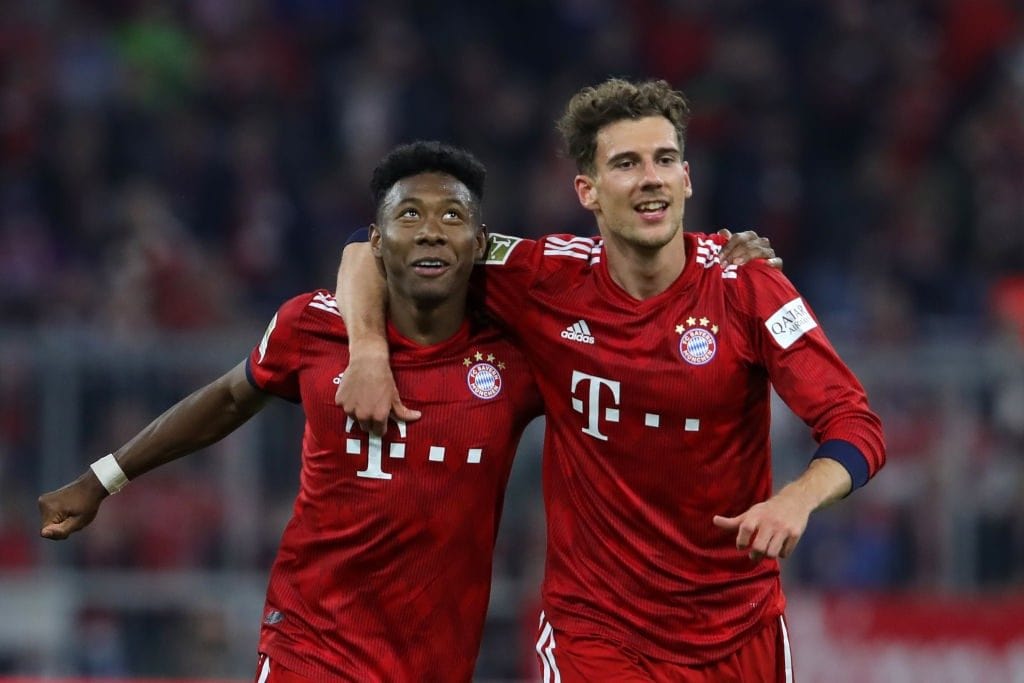 David Alaba & Leon Goretzka
