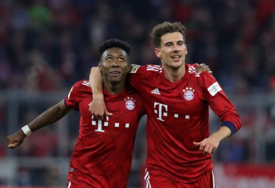 David Alaba & Leon Goretzka