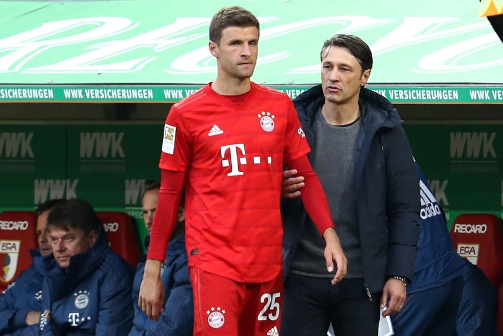 Thomas Müller und Niko Kovac