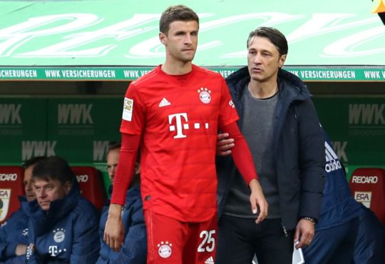 Thomas Müller und Niko Kovac