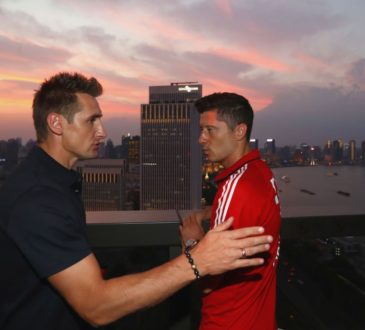 Miroslav Klose und Robert Lewandowski
