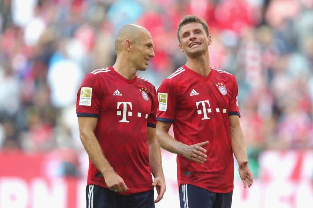 Thomas Müller und Arjen Robben
