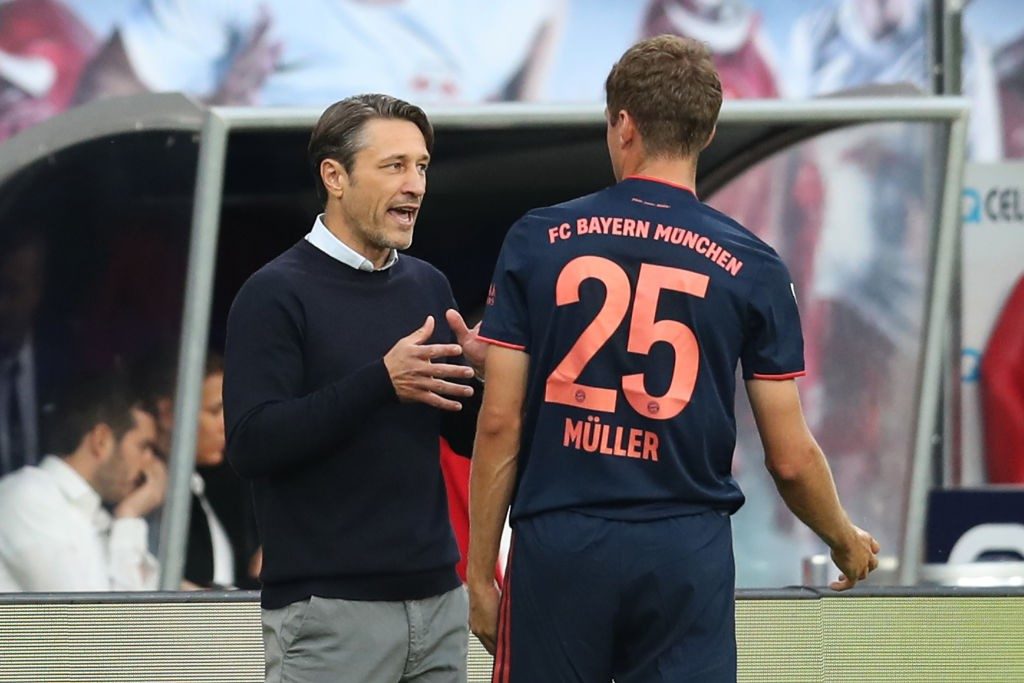 Niko Kovac und Thomas Müller