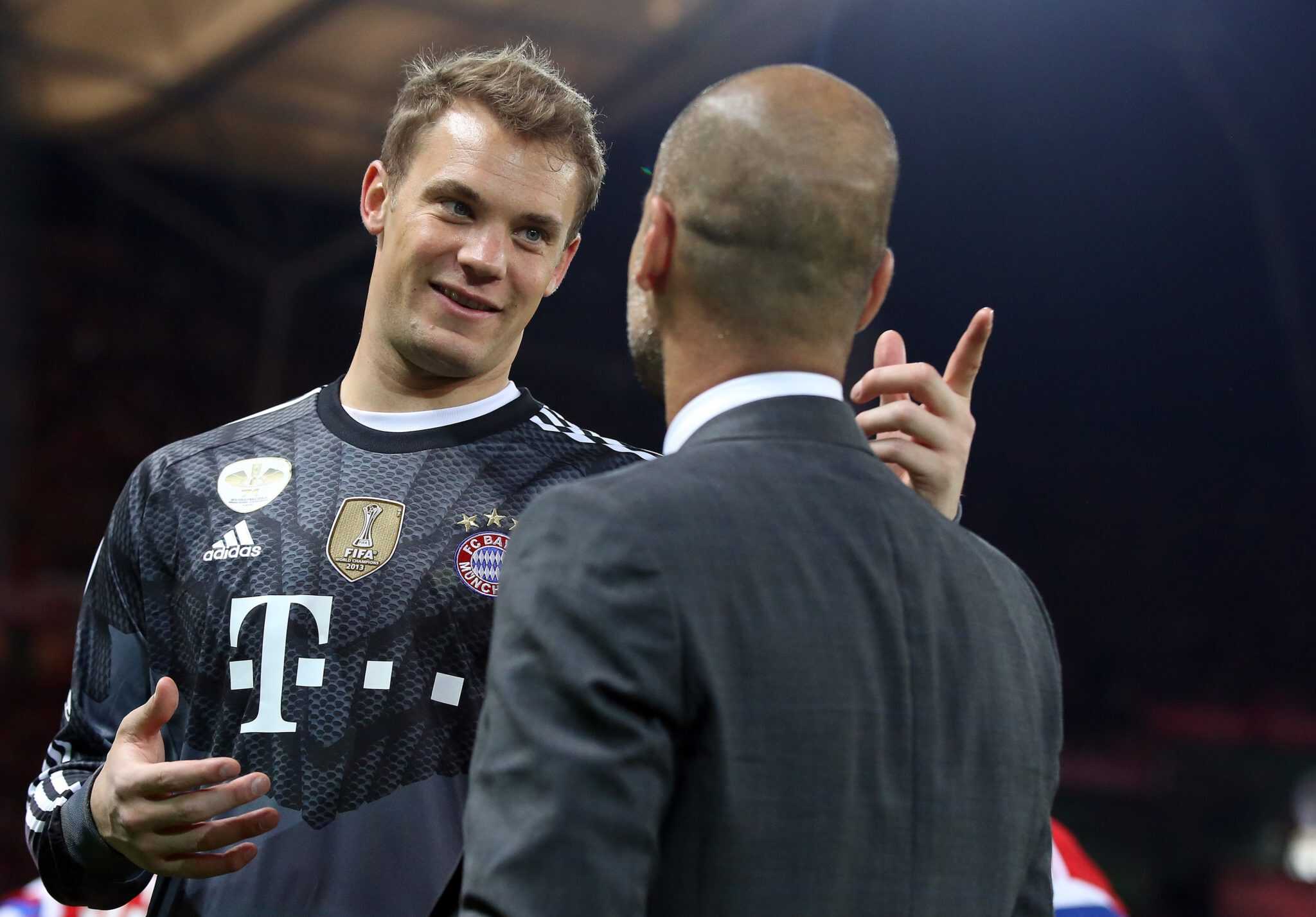 Manuel Neuer und Pep Guardiola