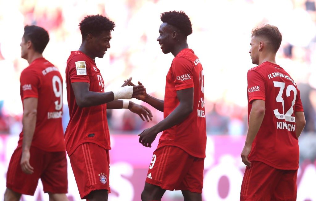 Alphonso Davies und David Alaba