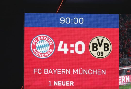 FC Bayern vs. Borussia Dortmund