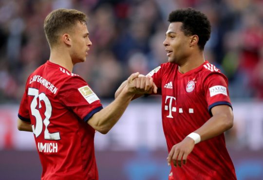 Joshua Kimmich und Serge Gnabry