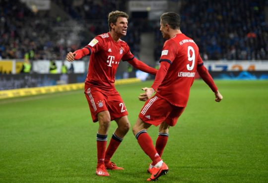 Thomas Müller und Robert Lewandowski