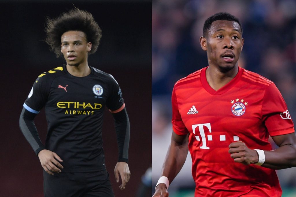 Leroy Sane und David Alaba