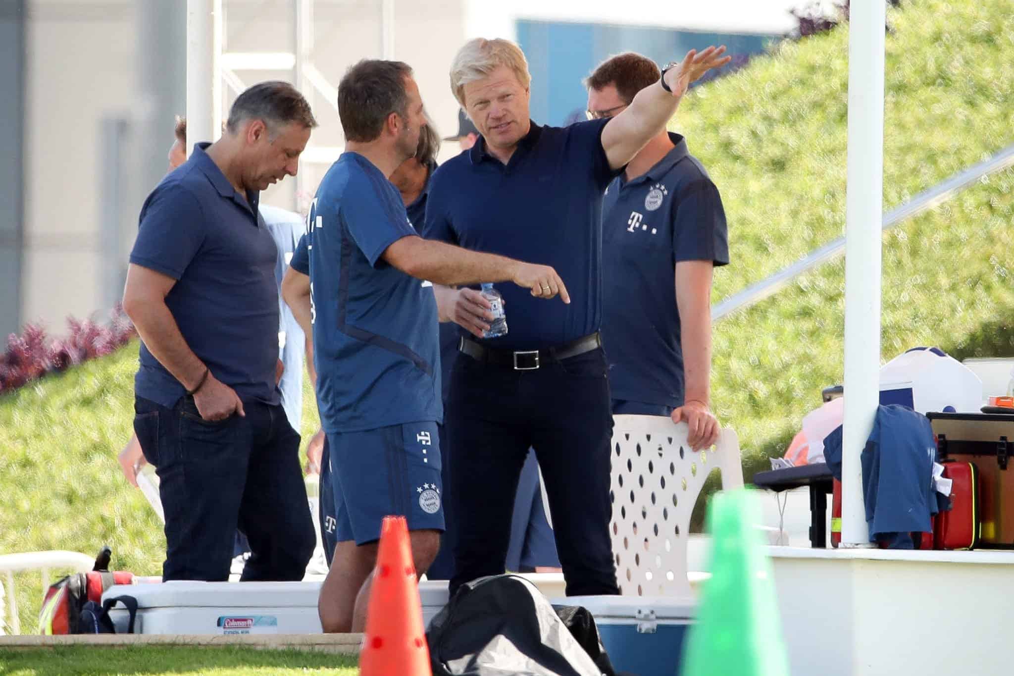 Hansi Flick und Oliver Kahn