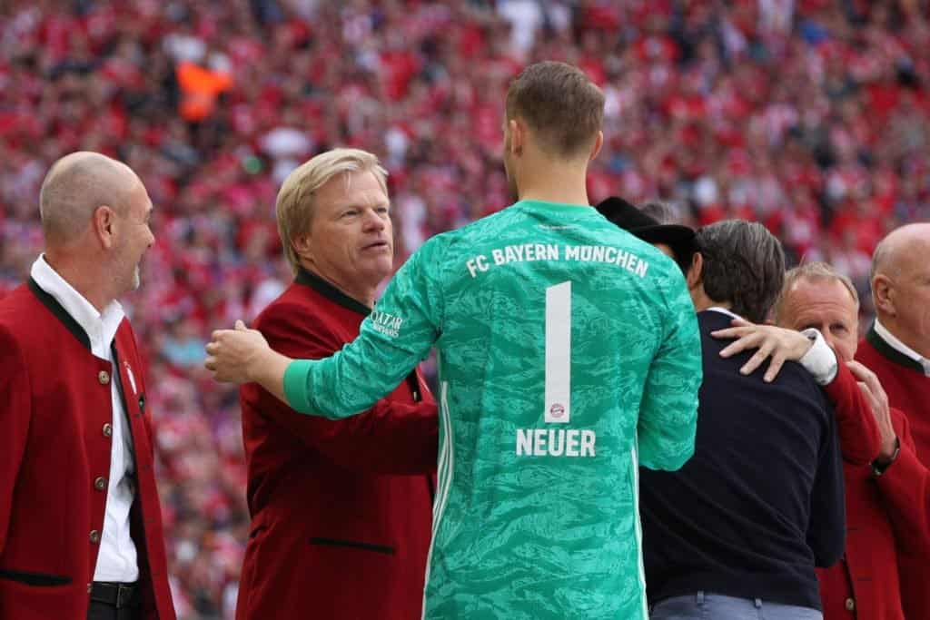 Manuel Neuer und Oliver Kahn