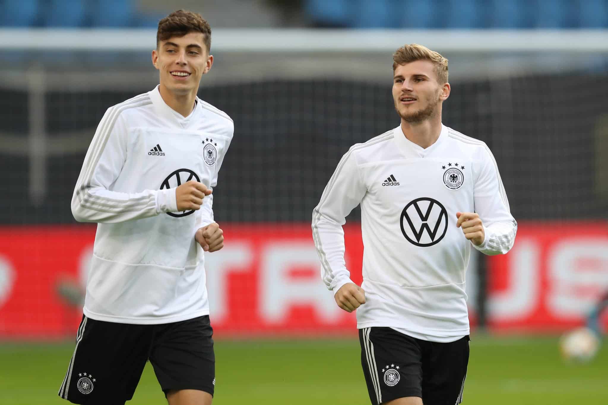 Kai Havertz und Timo Werner