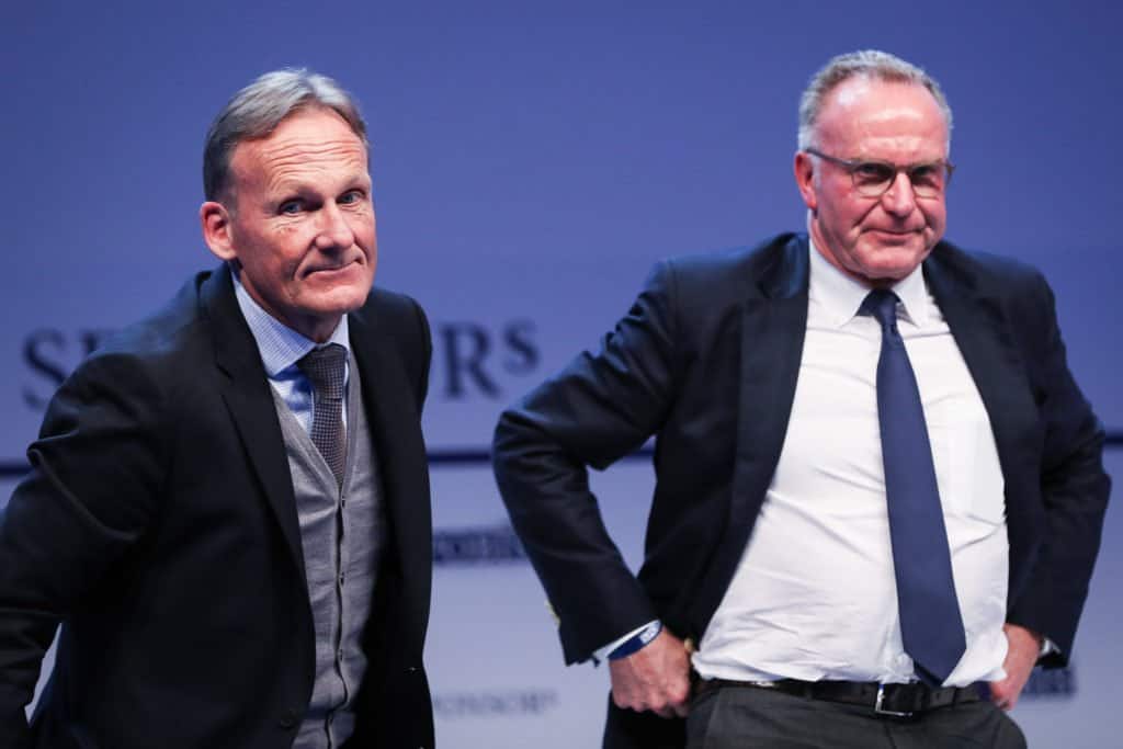 Karl-Heinz Rummenigge und Hans-Joachim Watzke