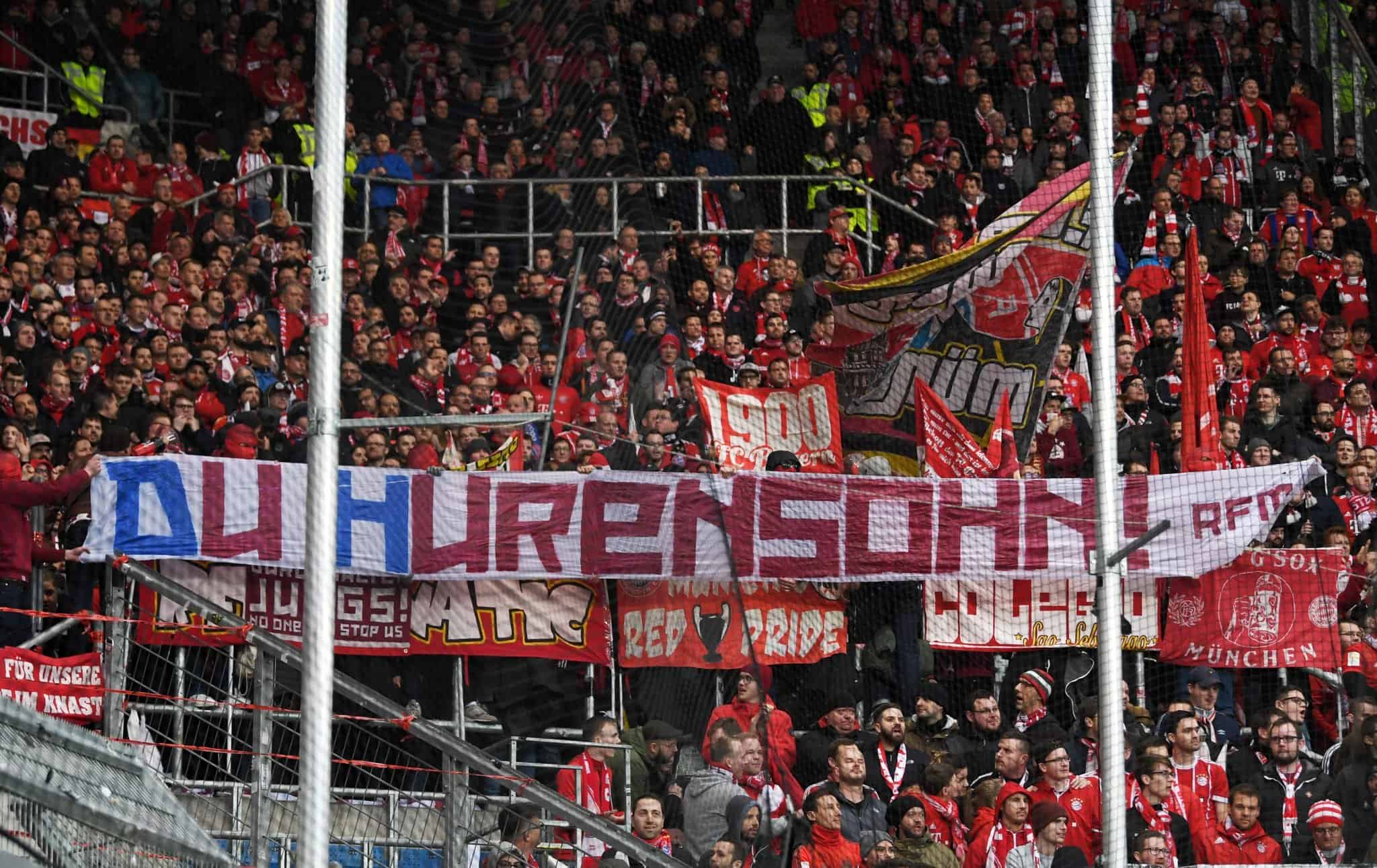 Schmähplakate gegen Dietmar Hopp