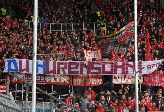 Schmähplakate gegen Dietmar Hopp