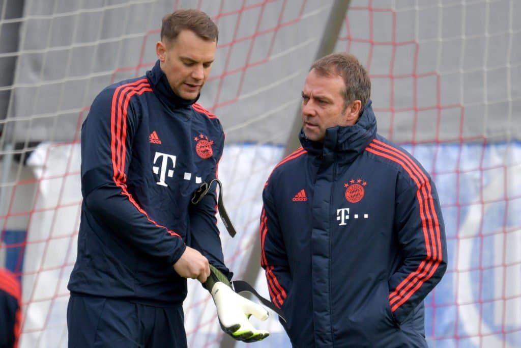 Manuel Neuer und Hansi Flick