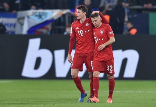 Benjamin Pavard und Joshua Kimmich