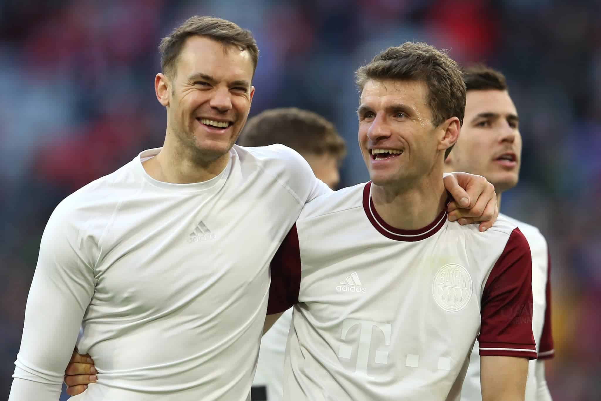 Manuel Neuer und Thomas Müller