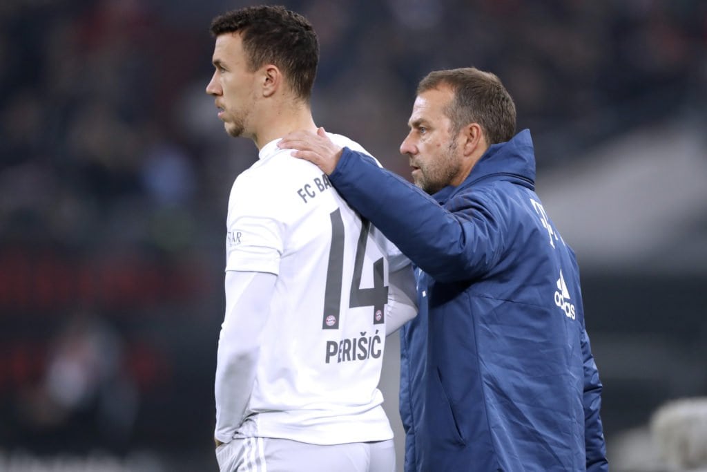 Ivan Perisic und Hansi Flick
