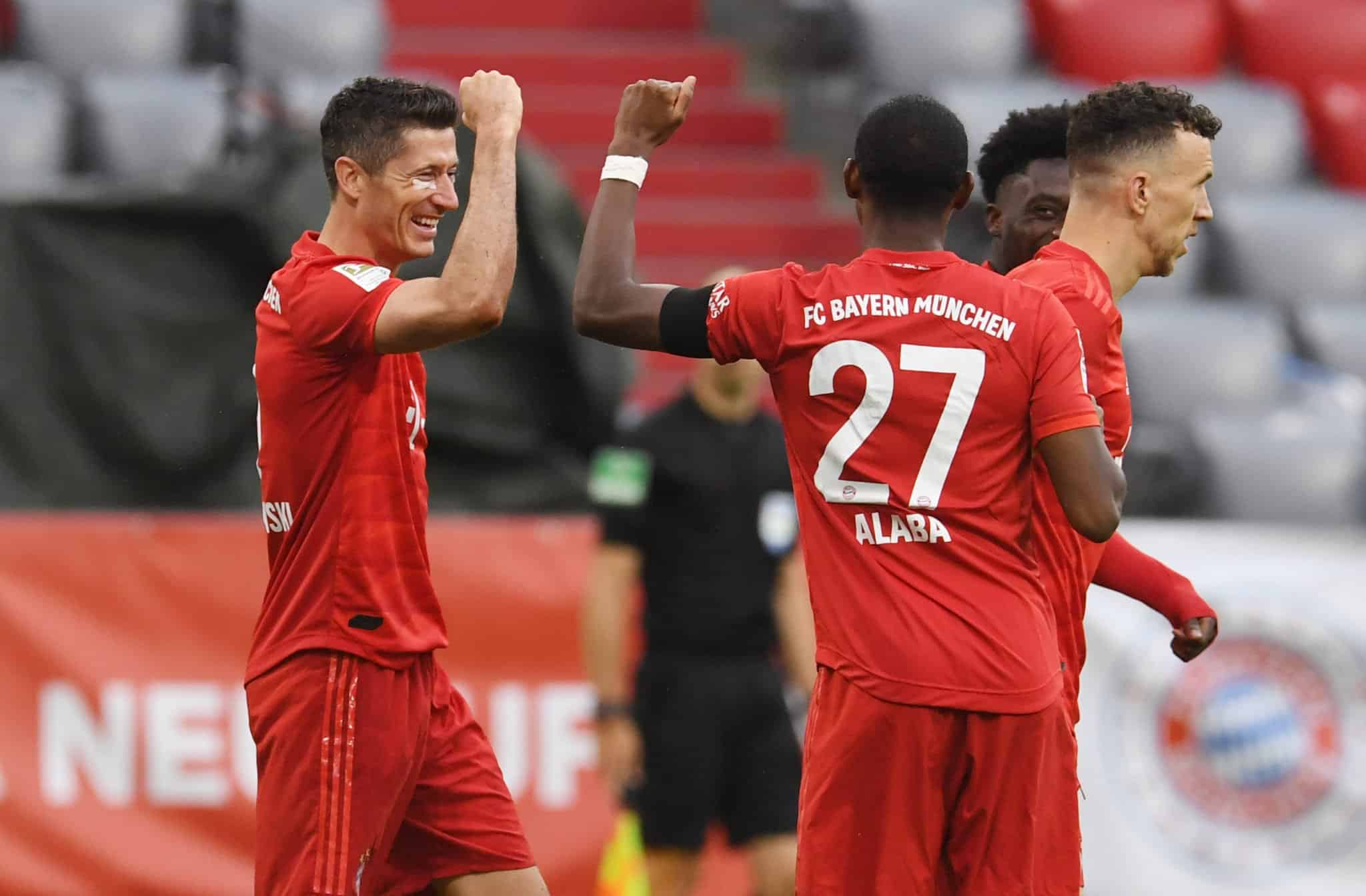 Robert Lewandowski und David Alaba
