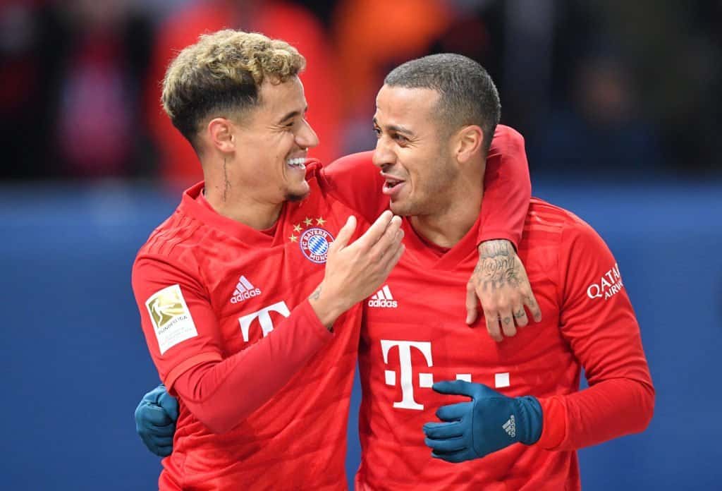 Thiago und Coutinho