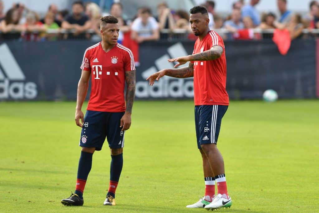 Corentin Tolisso und Jerome Boateng