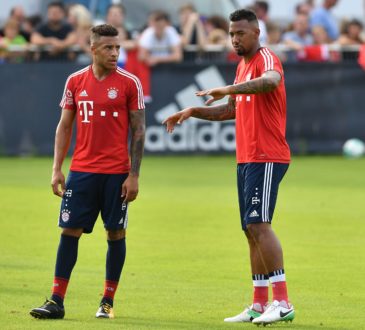 Corentin Tolisso und Jerome Boateng