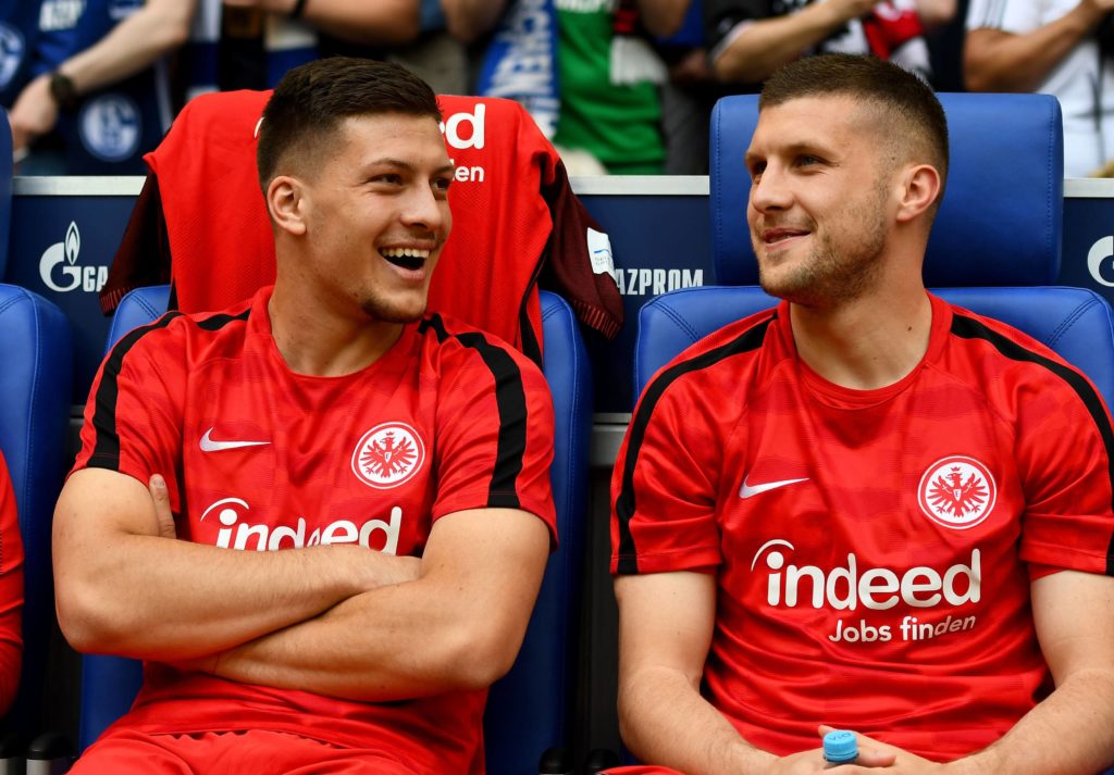 Lukas Jovic und Ante Rebic