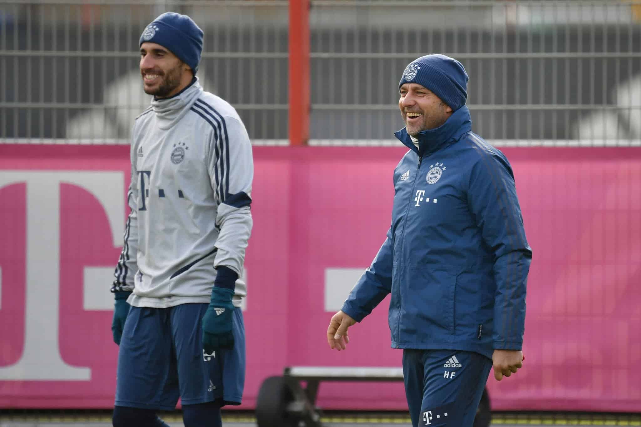 Hansi Flick und Javier Martinez