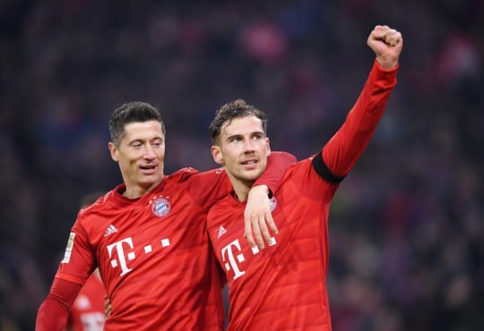 Robert Lewandowski und Leon Goretzka