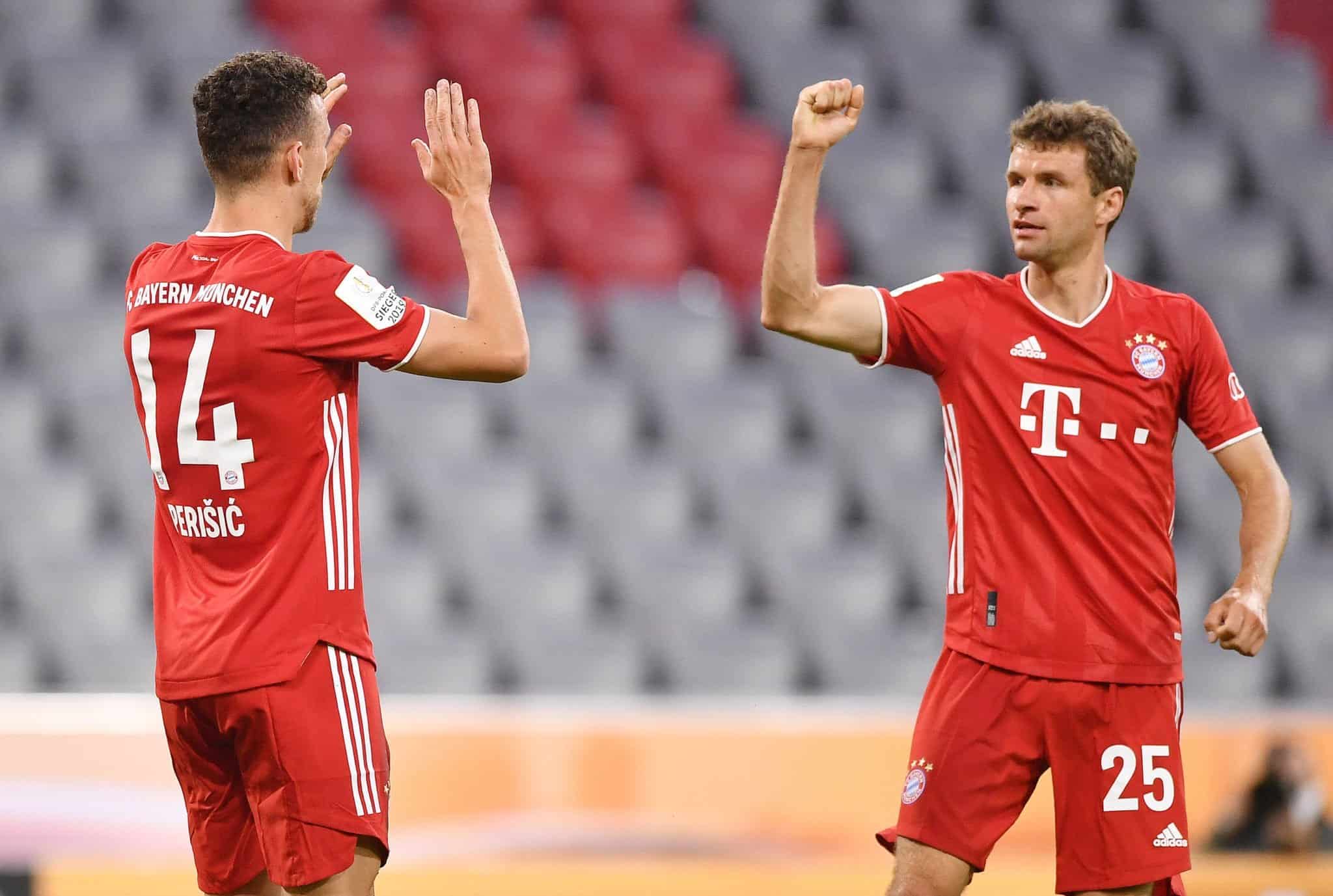 Ivan Perisic und Thomas Müller