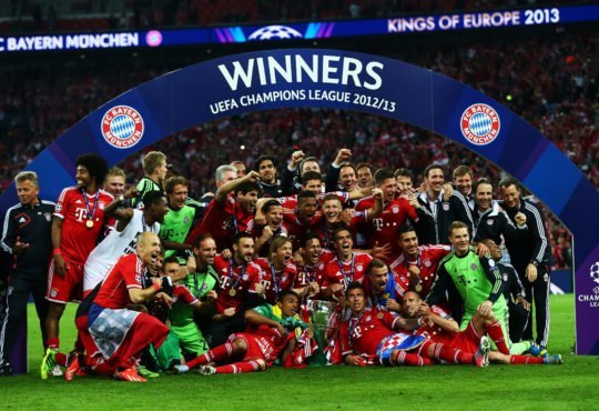 FC Bayern CL-Sieg 2013