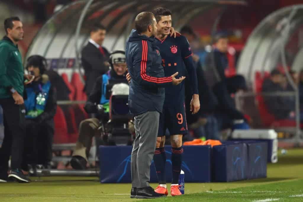 Hansi Flick und Robert Lewandowski