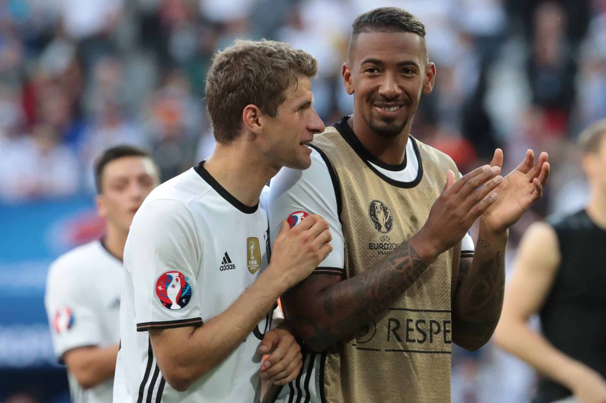 Thomas Müller und Jerome Boateng