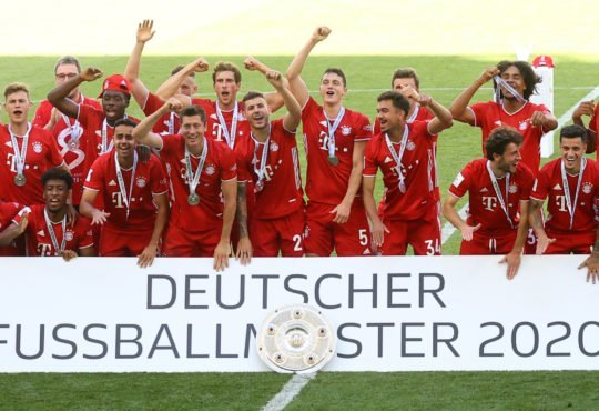 FC Bayern Deutscher Meister 2020