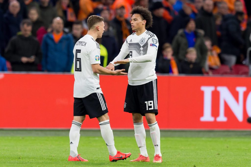 Joshua Kimmich und Leroy Sane