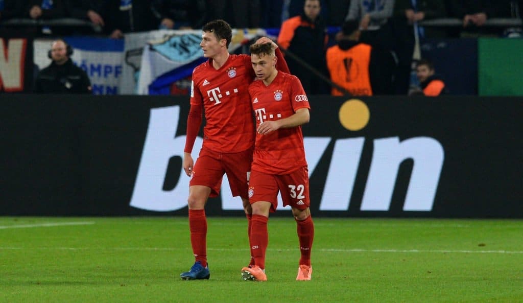 Benjamin Pavard und Joshua Kimmich