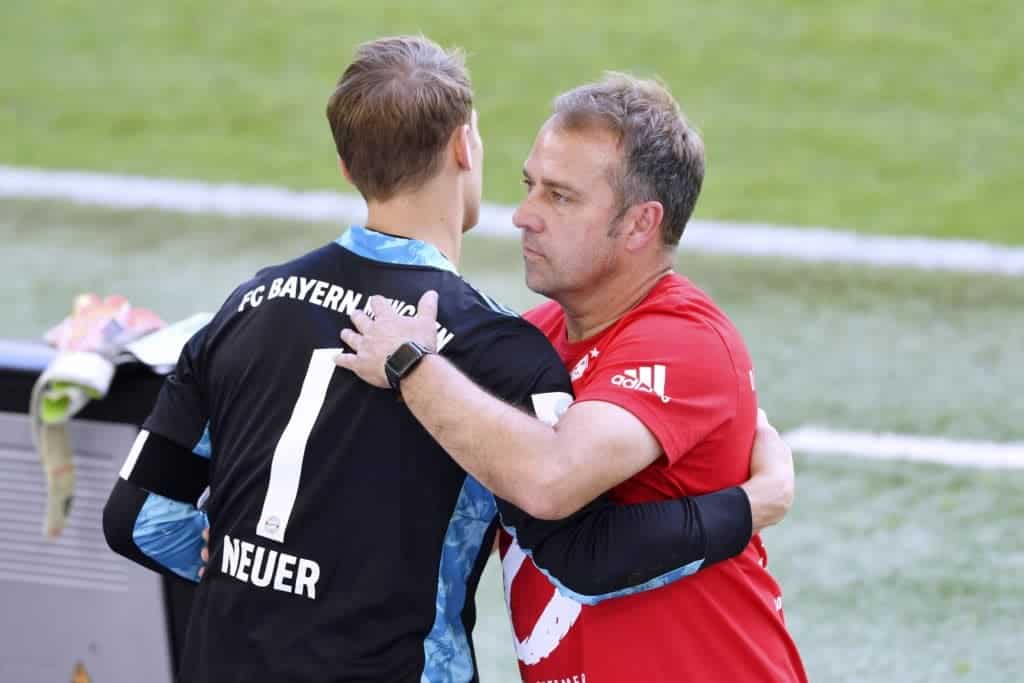Manuel Neuer und Hansi Flick