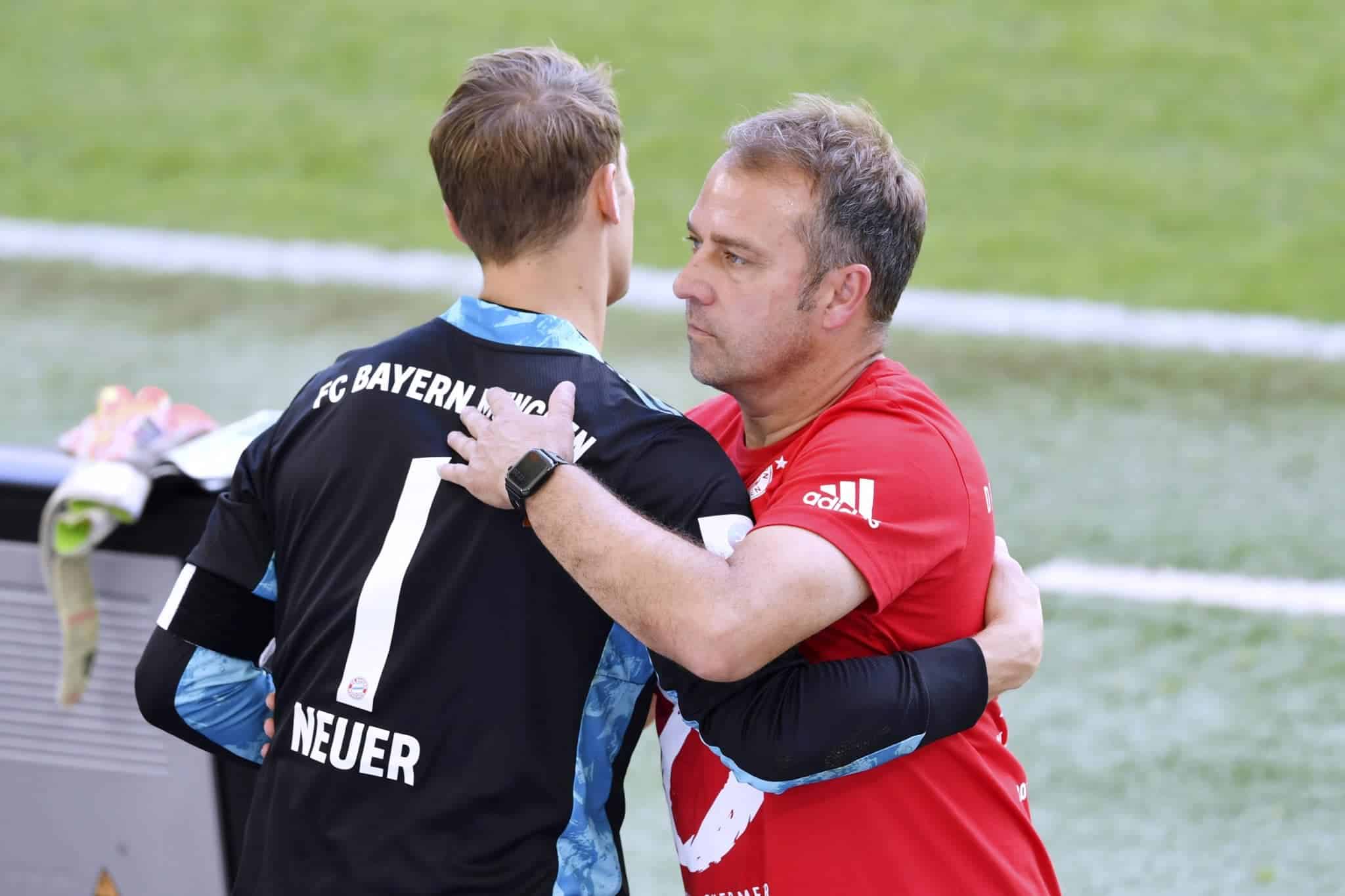 Manuel Neuer und Hansi Flick