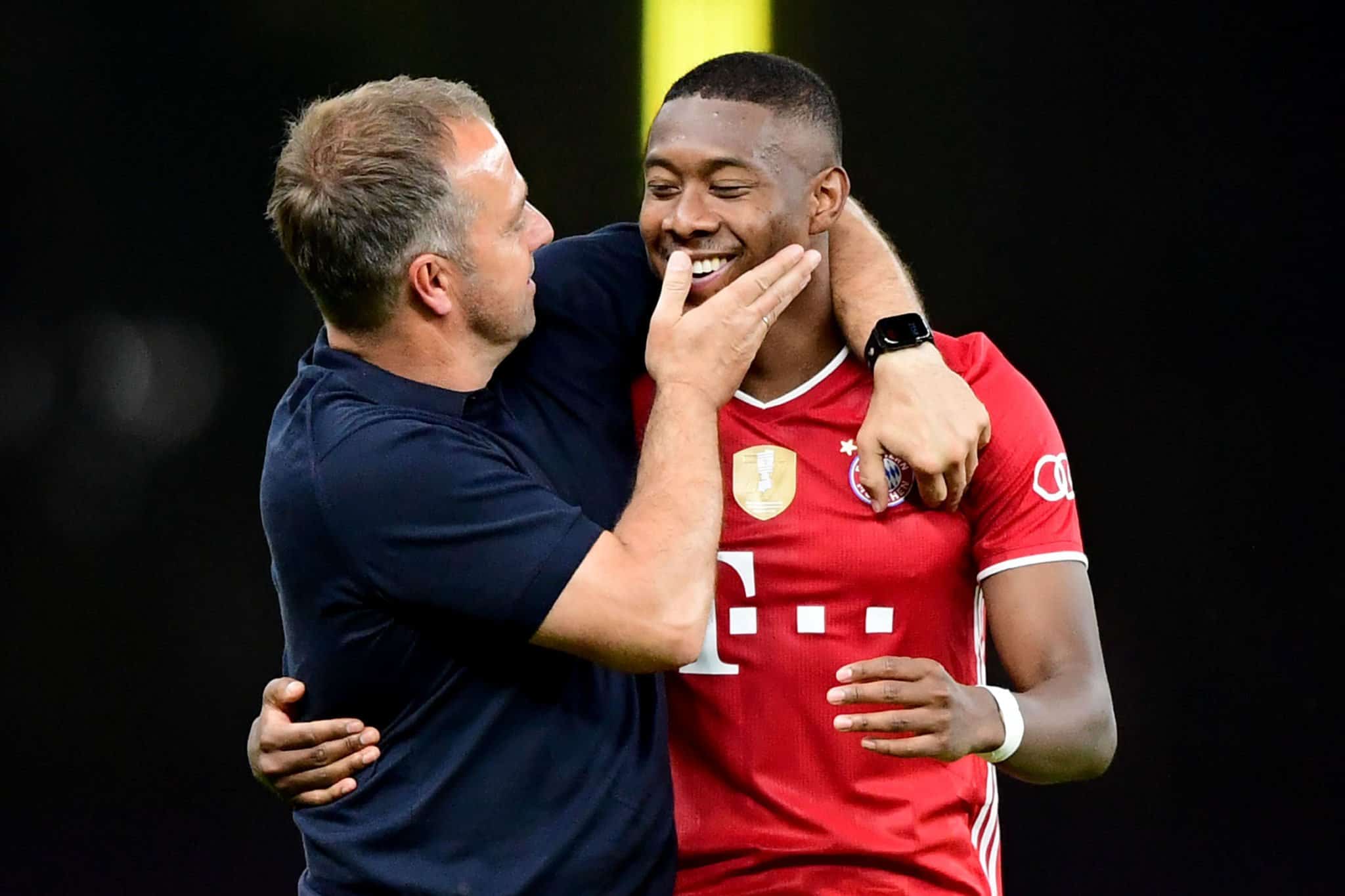 Hansi Flick und David Alaba