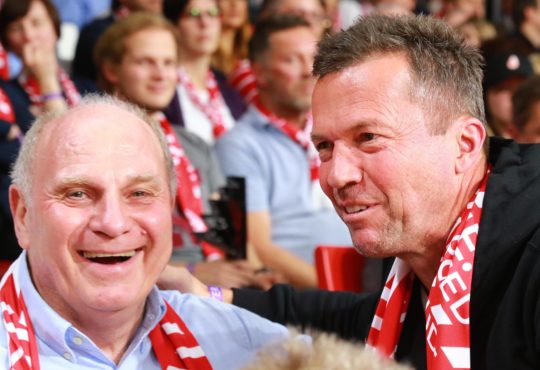 Uli Hoeneß und Lothar Matthäus