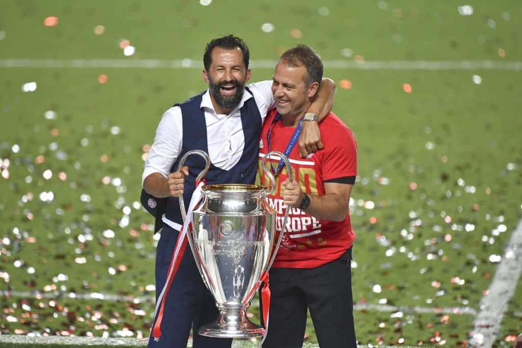 Hasan Salihamidzic und Hansi Flick