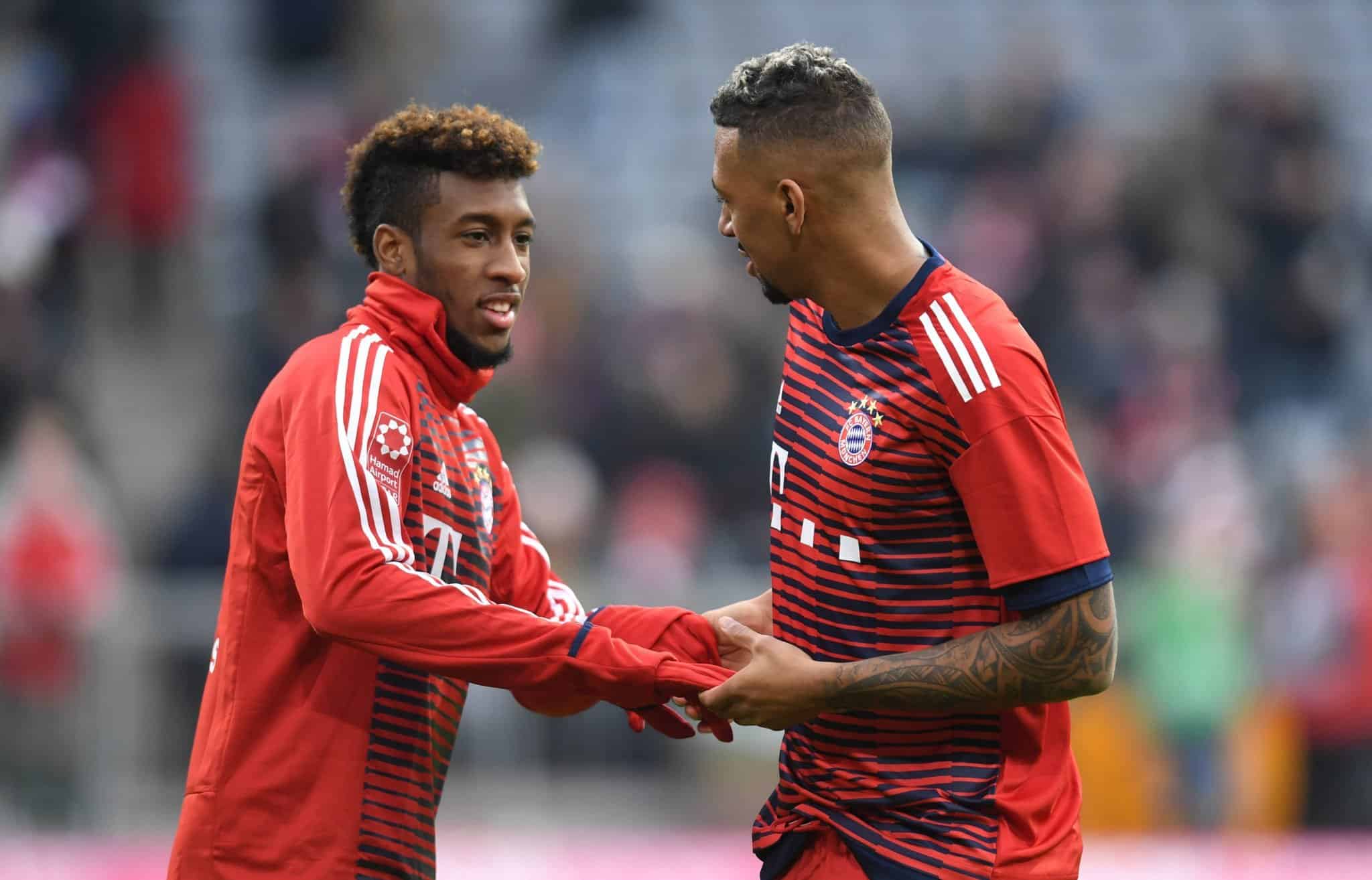 Kingsley Coman und Jerome Boateng