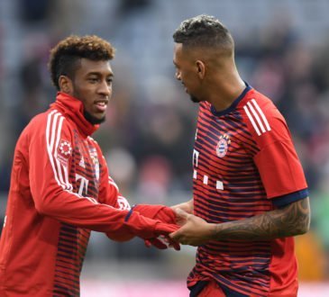 Kingsley Coman und Jerome Boateng