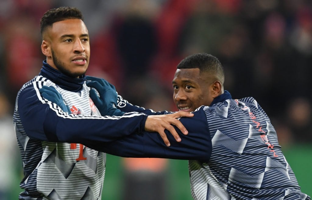 Corentin Tolisso und David Alaba