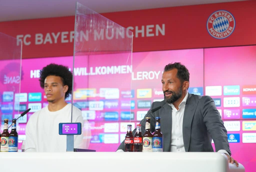 Leroy Sane und Hasan Salihamidzic