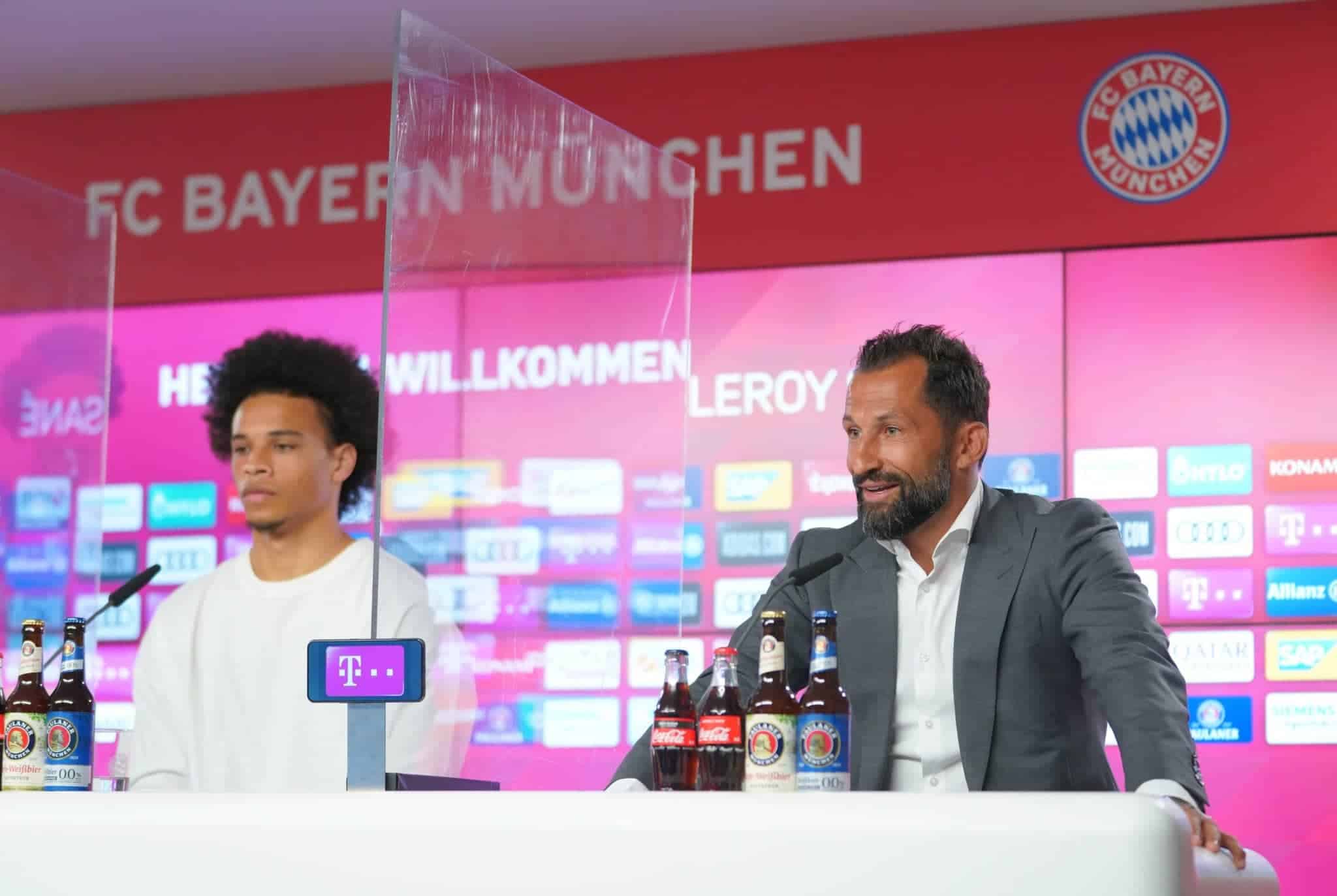 Leroy Sane und Hasan Salihamidzic