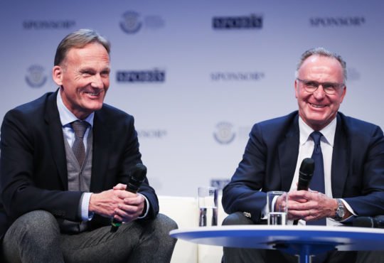 Hans-Joachim Watzke und Karl-Heinz Rummenigge