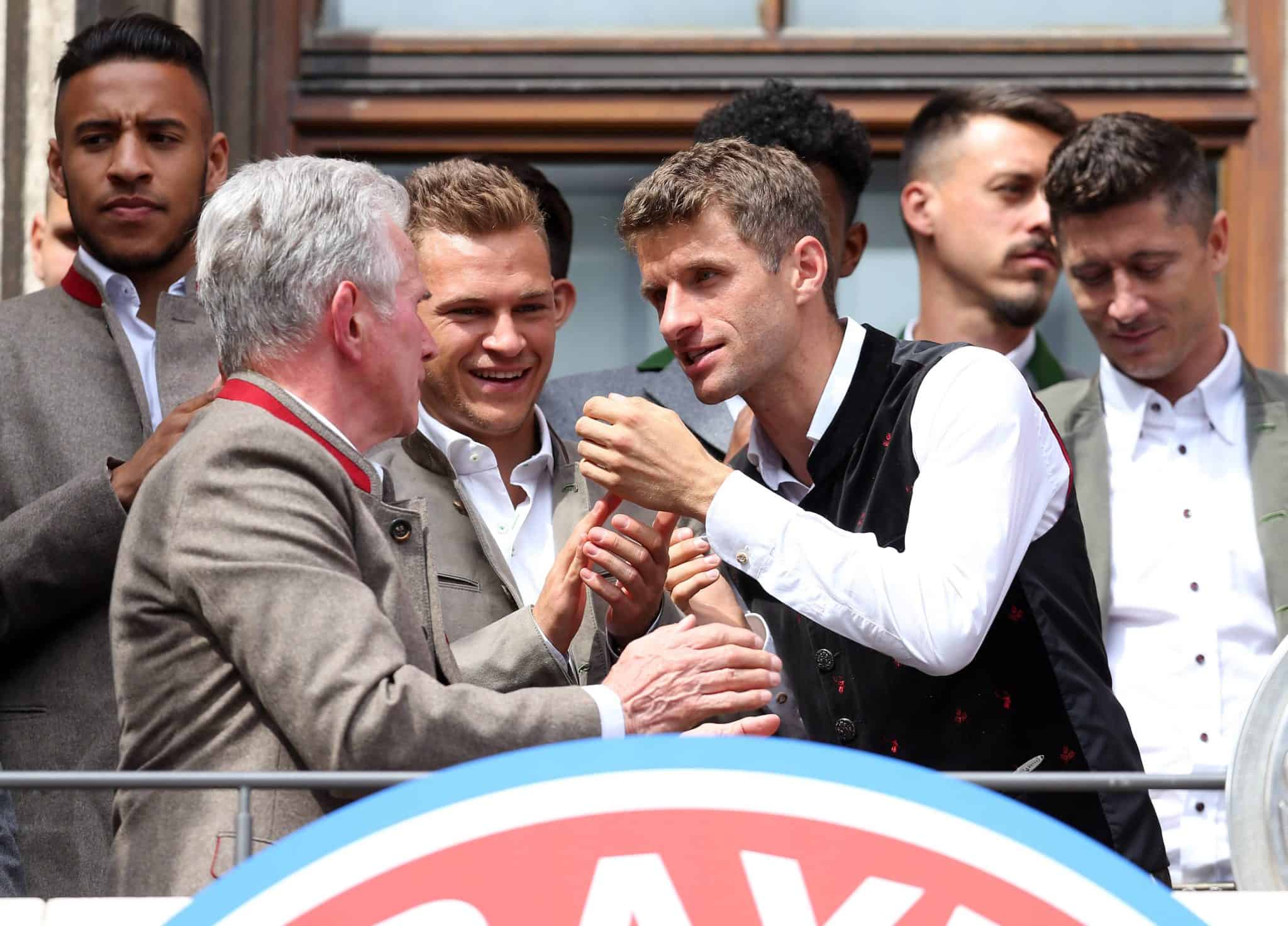 Jupp Heynckes und Thomas Müller